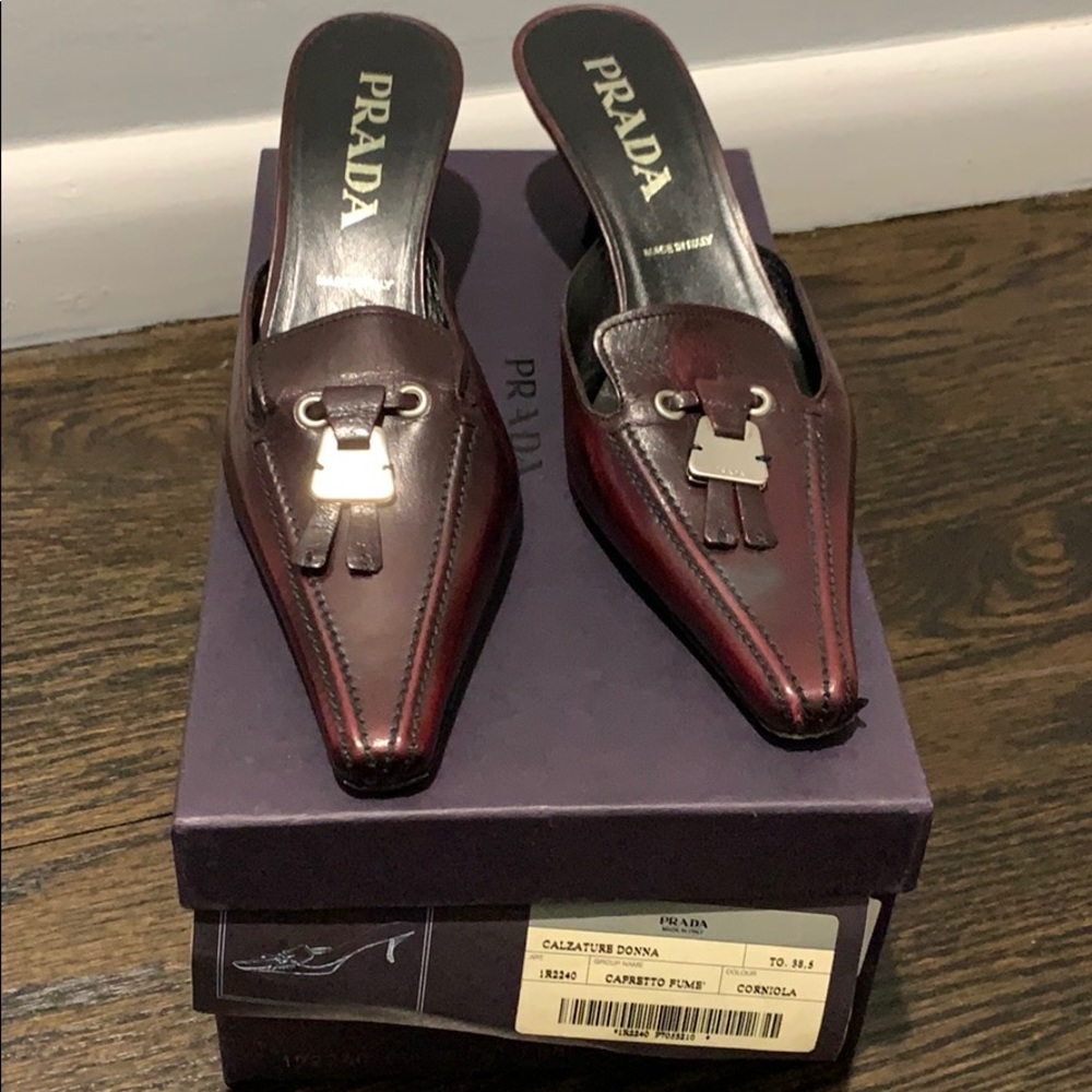 Prada mules